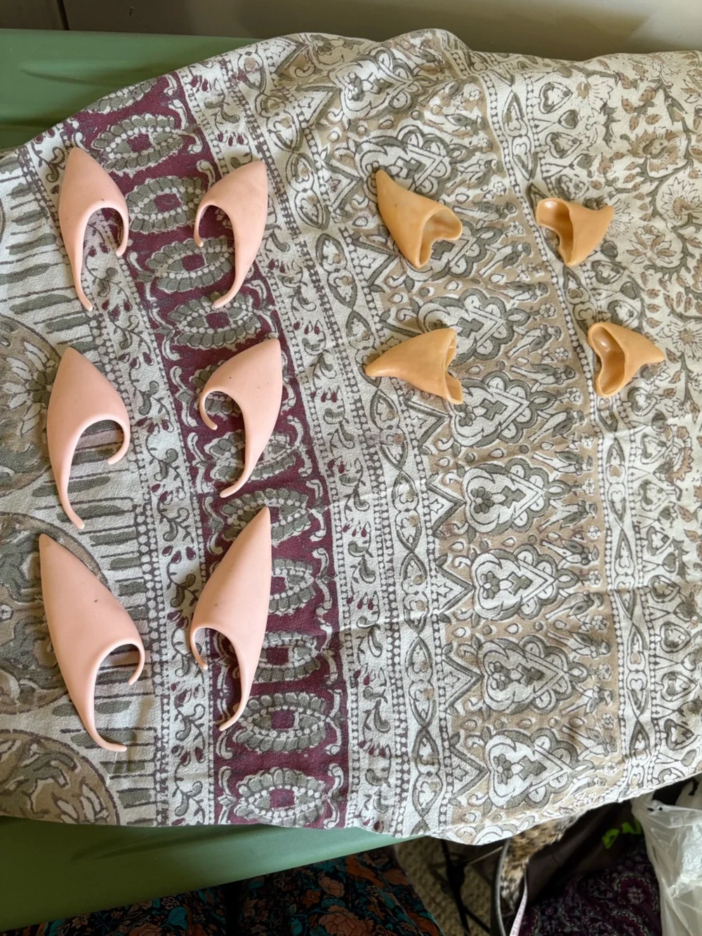 Peach Decorative Elf Ear Set - Home Holiday Accessories